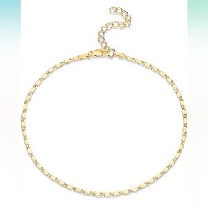 PAVOI 14K Gold Anklet Bracelet Ankle